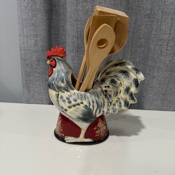 Certified International Other - Certified international Susan winget avignon morning rooster utensil holder.
